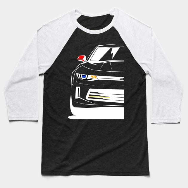 Camaro 2016 Baseball T-Shirt by EtyazaForez